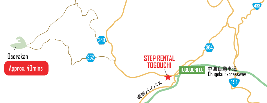 ステップレンタル周辺地図