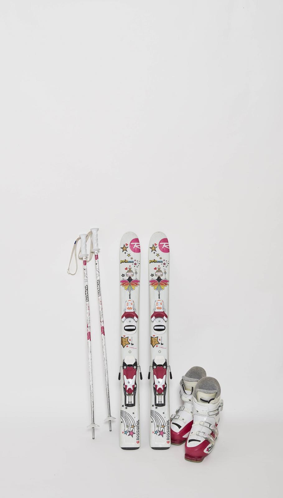レンタルアイテム：Jr.スキーセット（女の子用）のご紹介｜ステップレンタル